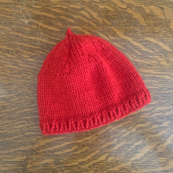 Red Child's Beanie - Picture 1 of 1